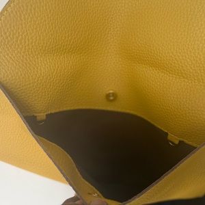 Yellow women’s Clutch bag